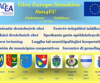 Aktuality / Stretnutie družobných obcí Give Europe Sunshine - Sun4EU Glabušovce 1-6.7.2023 - foto